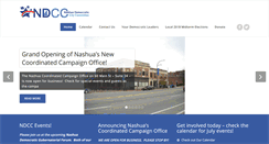Desktop Screenshot of nashuadems.org